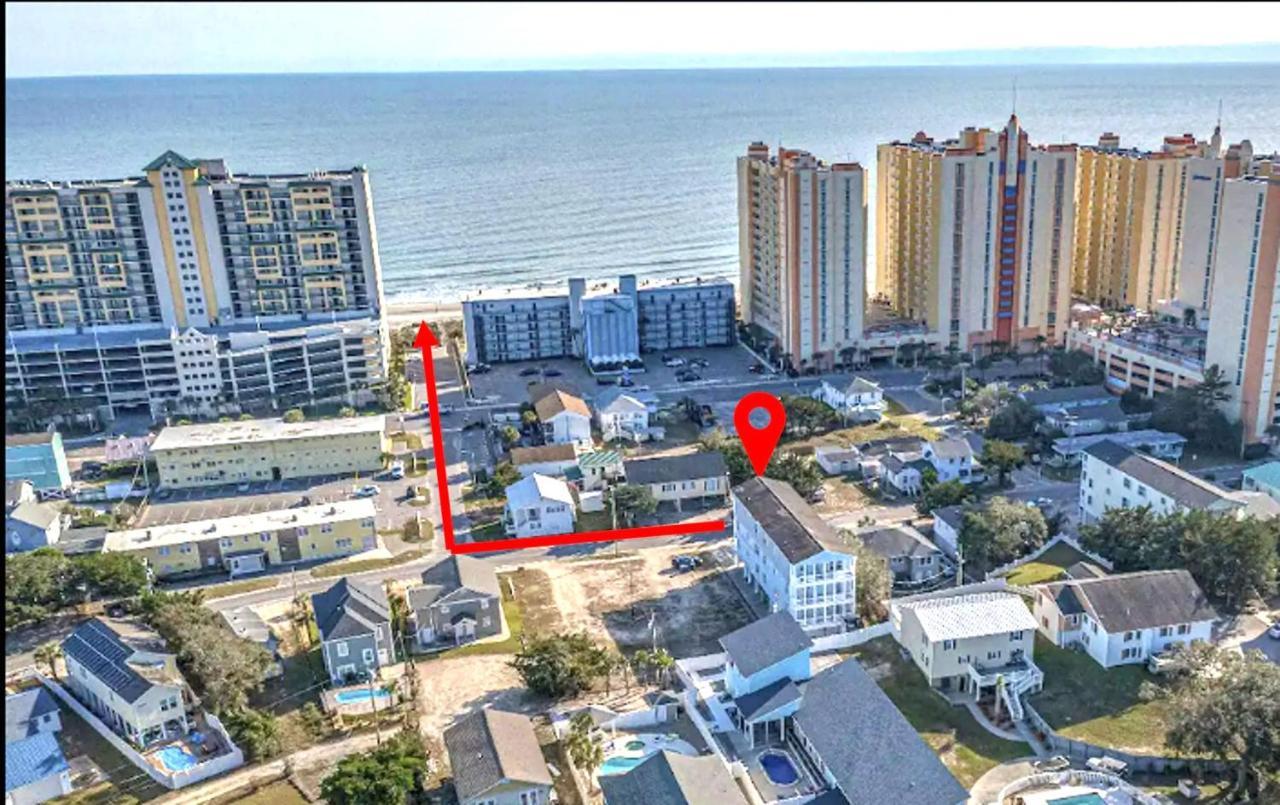 Ocean View Luxury Rental - Sleeps 16 Myrtle Beach Ngoại thất bức ảnh
